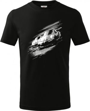 Noční jízda, bílý tisk