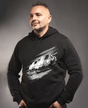 Noční jízda, bílý tisk