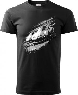 Noční jízda, bílý tisk