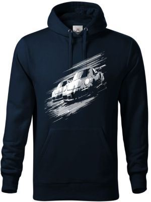 Noční jízda, bílý tisk