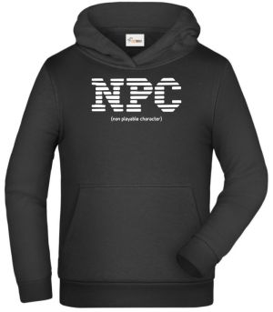 NPC, non playable character, bílý tisk