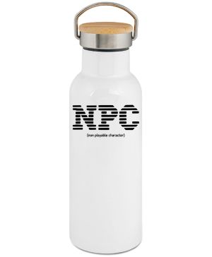 NPC, non playable character, černý tisk