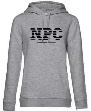 NPC, non playable character, černý tisk