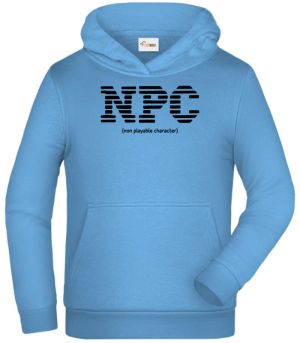 NPC, non playable character, černý tisk