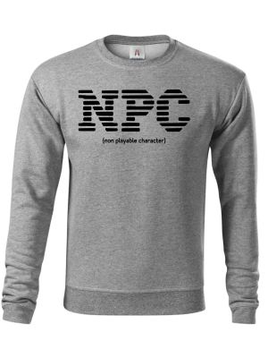 NPC, non playable character, černý tisk