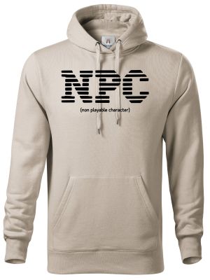 NPC, non playable character, černý tisk