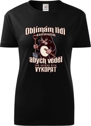 Objímám lidi které nesnáším abych vědel jak velkou díru vykopat