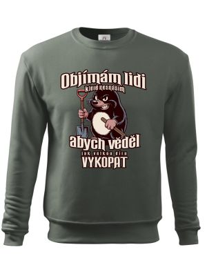 Objímám lidi které nesnáším abych vědel jak velkou díru vykopat