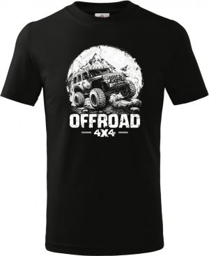 Offroad 4x4 Dominator, bílý tisk