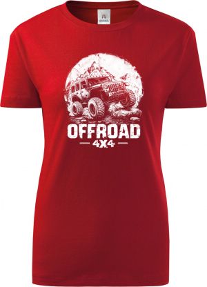 Offroad 4x4 Dominator, bílý tisk