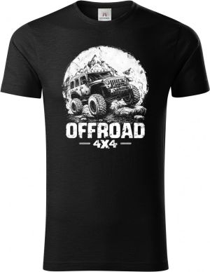 Offroad 4x4 Dominator, bílý tisk