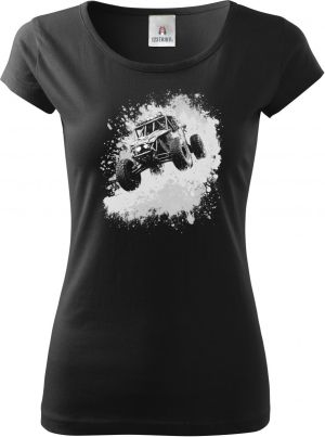 Offroad buggy, bílý tisk