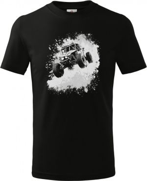 Offroad buggy, bílý tisk