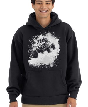 Offroad buggy, bílý tisk