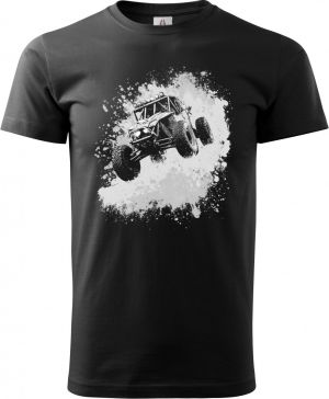 Offroad buggy, bílý tisk