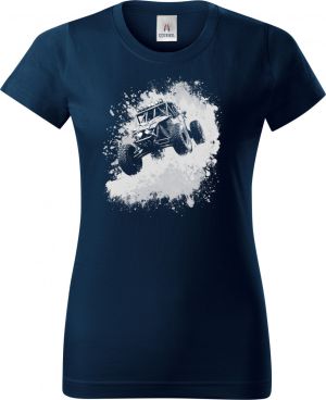 Offroad buggy, bílý tisk