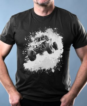 Offroad buggy, bílý tisk