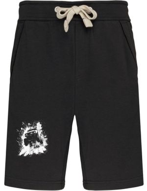 Offroad ve skoku, bílý tisk