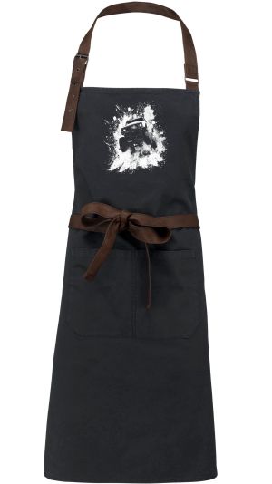 Offroad ve skoku, bílý tisk