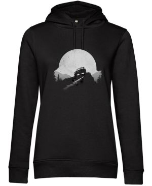 Offroad západ, bílý tisk