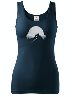 Offroad západ, bílý tisk