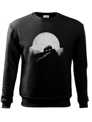 Offroad západ, bílý tisk