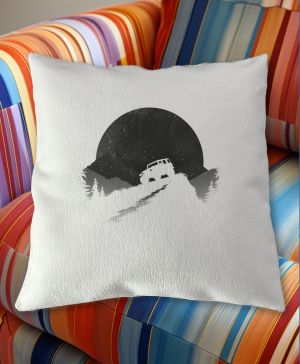 Offroad západ, bílý tisk