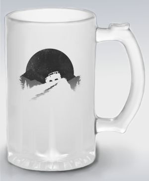 Offroad západ, černý tisk