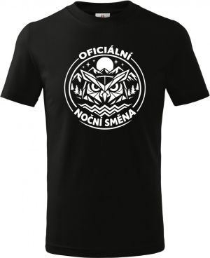 Oficiální noční směna, bílý tisk