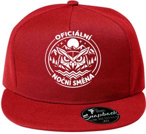 Oficiální noční směna, bílý tisk