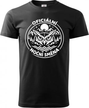 Oficiální noční směna, bílý tisk