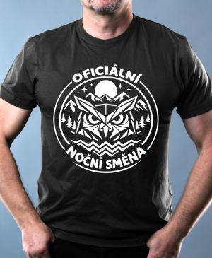 Oficiální noční směna, bílý tisk