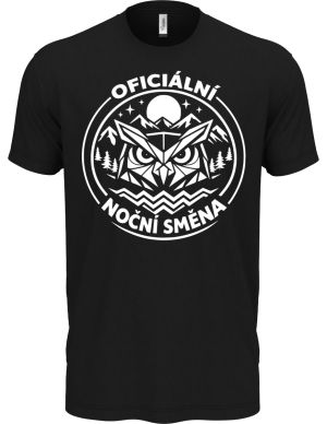 Oficiální noční směna, bílý tisk