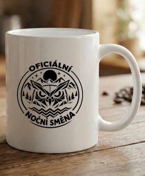 Oficiální noční směna, černý tisk