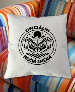 Oficiální noční směna, černý tisk