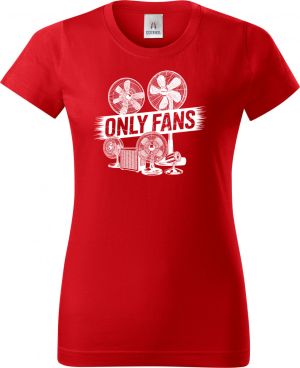 Only Fans,bílý potisk