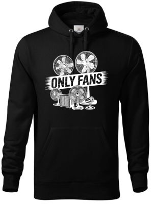 Only Fans,bílý potisk