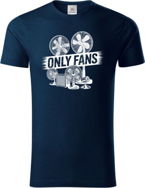 Only Fans,bílý potisk