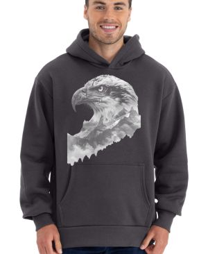 Orlí majestát, bílý potisk