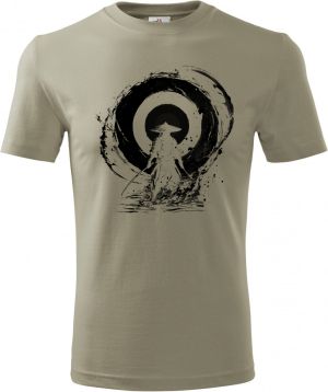 Osamělý válečník, černý tisk