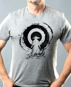 Osamělý válečník, černý tisk