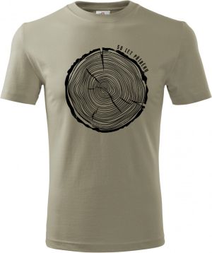 Padesát let příběhu, ideální dárek k narozeninám, černý potisk