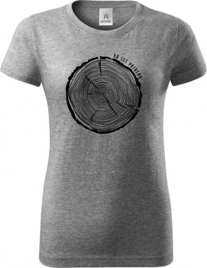 Padesát let příběhu, ideální dárek k narozeninám, černý potisk