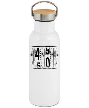 Padesátka na tachometru, černý tisk