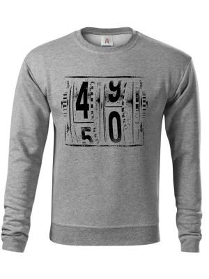 Padesátka na tachometru, černý tisk