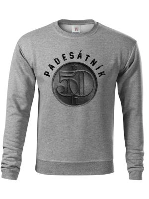 Padesátník, ideální dárek k narozeninám, černý potisk