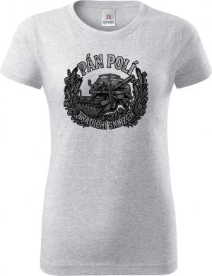 Pán polí tradiční sklizeň, černý potisk