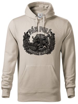 Pán polí tradiční sklizeň, černý potisk