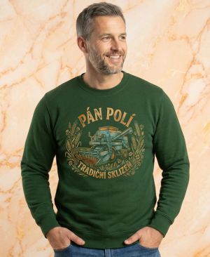 Pán polí tradiční sklizeň