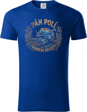 Pán polí tradiční sklizeň
